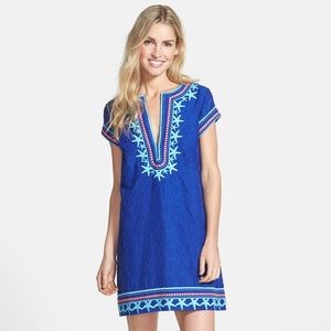 Vineyard Vines Starfish Embroidered Tunic Dress